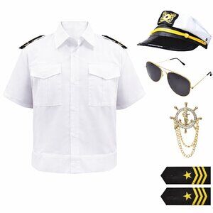 6-Piece Sailor Men's Costume Outfit - Size XL